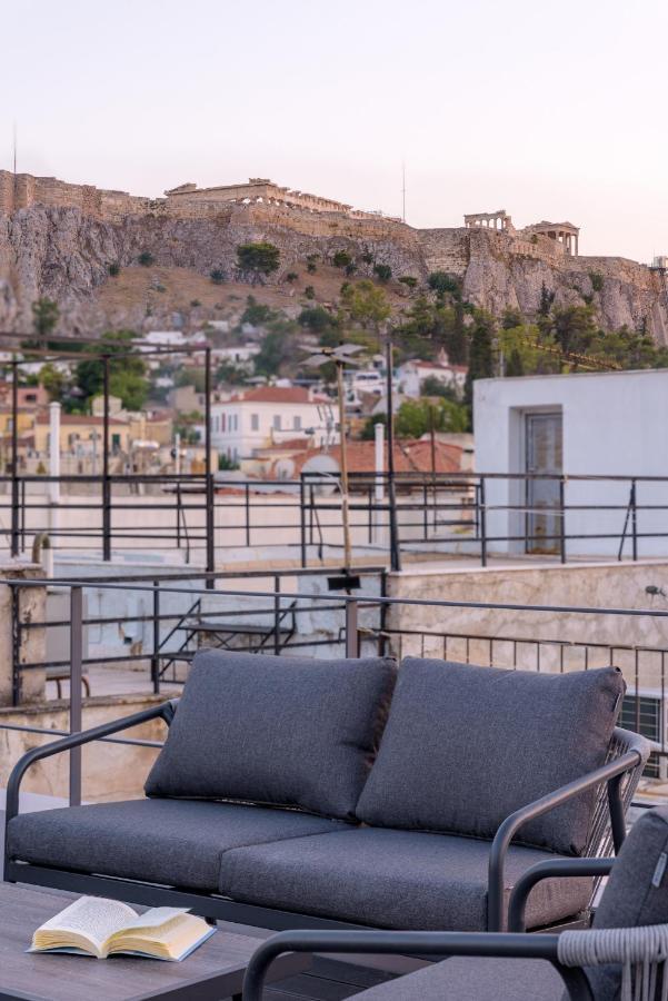 Meno Suite With Private Terrace - Jaccuzzi, Acropolis View Atény Exteriér fotografie